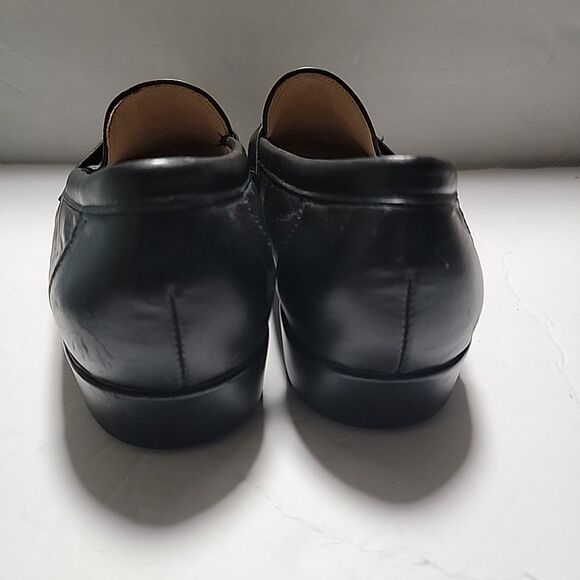 Black Leather Loafers - Picture 3 of 7